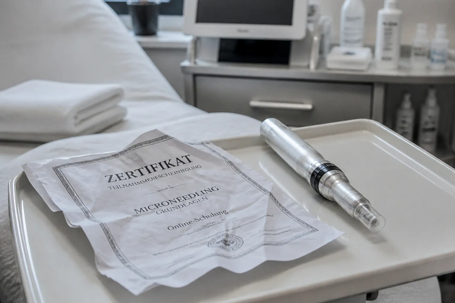 Microneedling-Schulung: Lenas Lehrgeld bei Billig-Zertifikaten