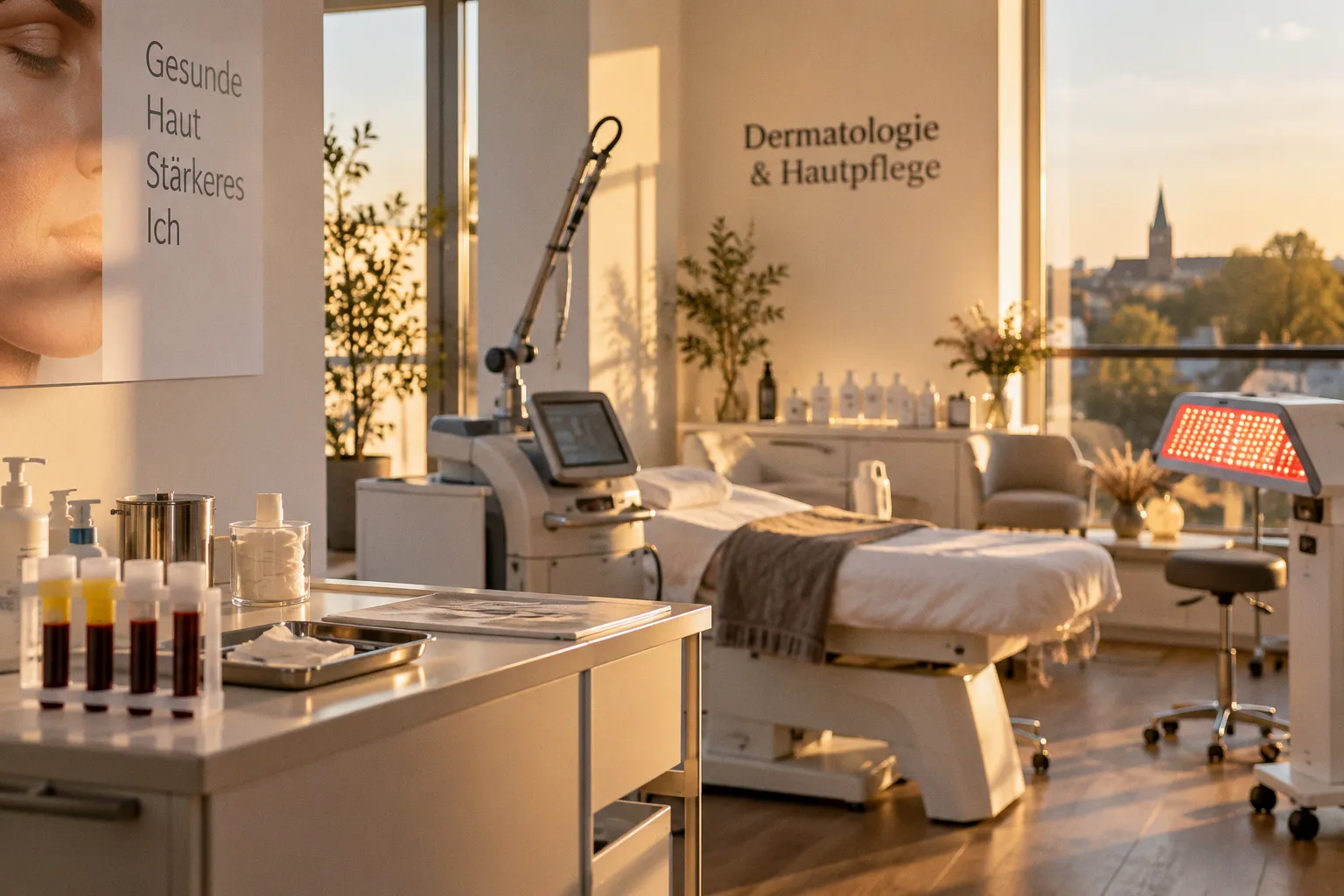 Multimodale Therapie bei Aknenarben: PRP, Laser und LED im Zusammenspiel