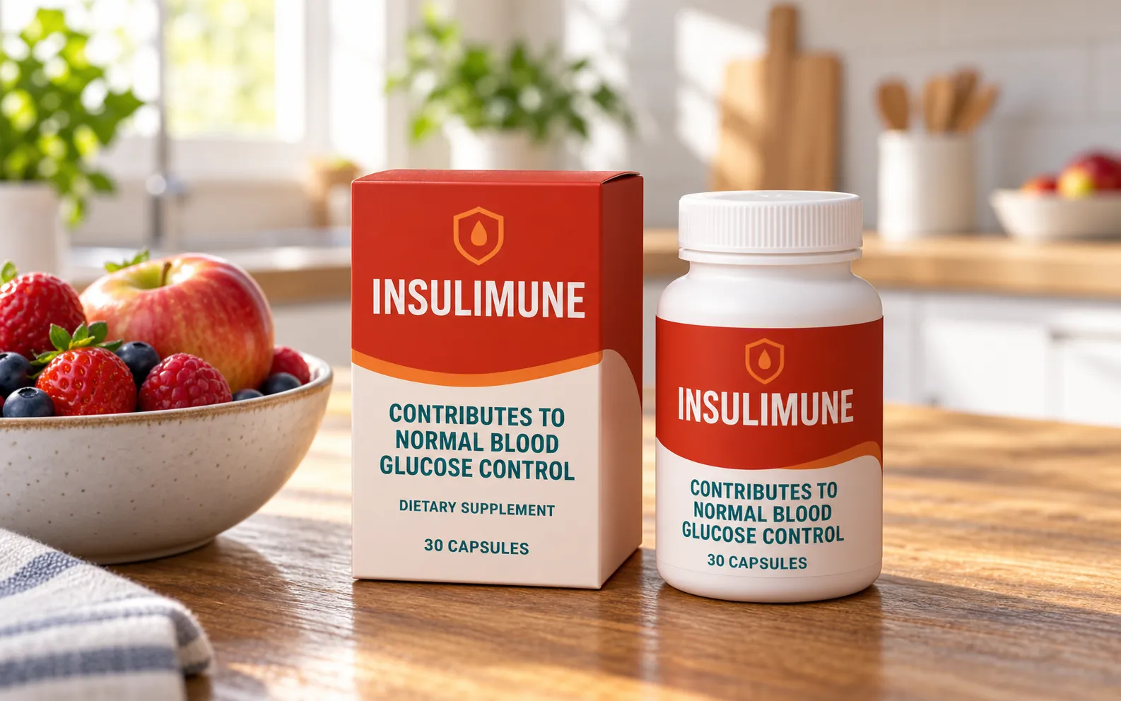 Insulimune — Verpackung im Alltag