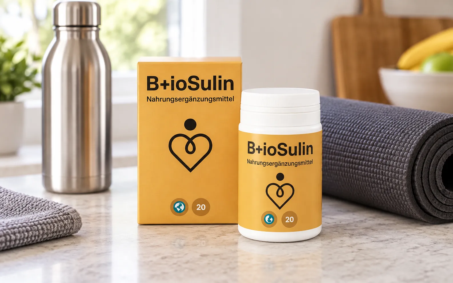 B+ioSulin — Verpackung im Alltag