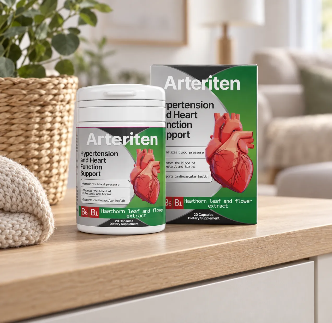 Arteriten — Verpackung im Alltag