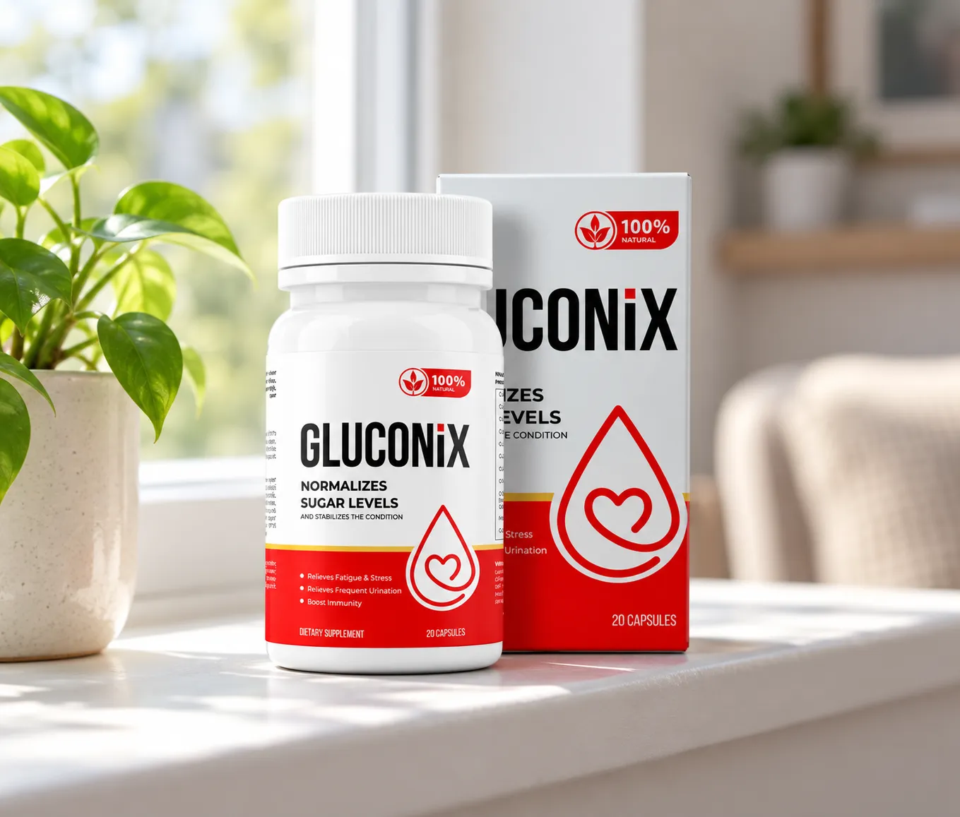 Gluconix — Verpackung im Alltag