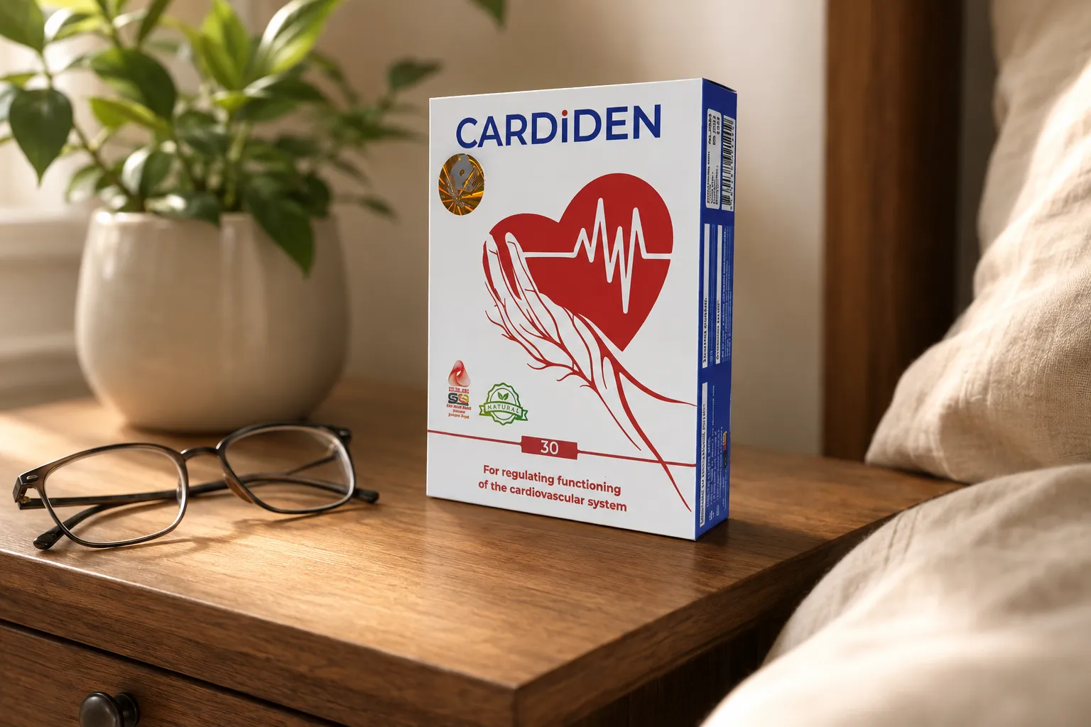 Cardiden — Verpackung im Alltag