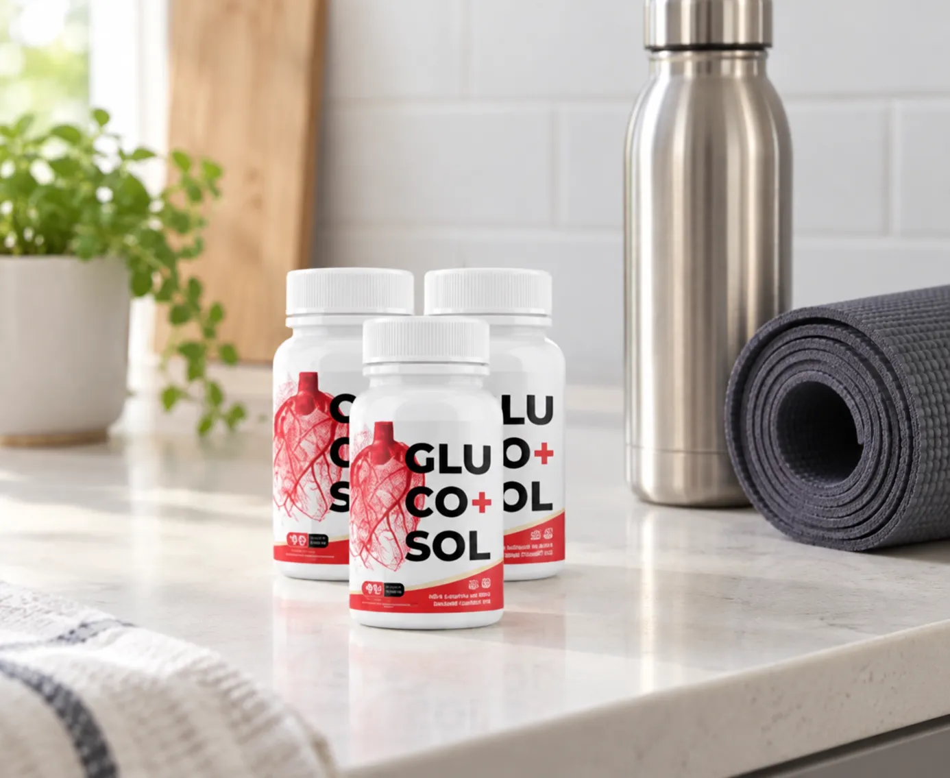 Glucosol — Verpackung im Alltag