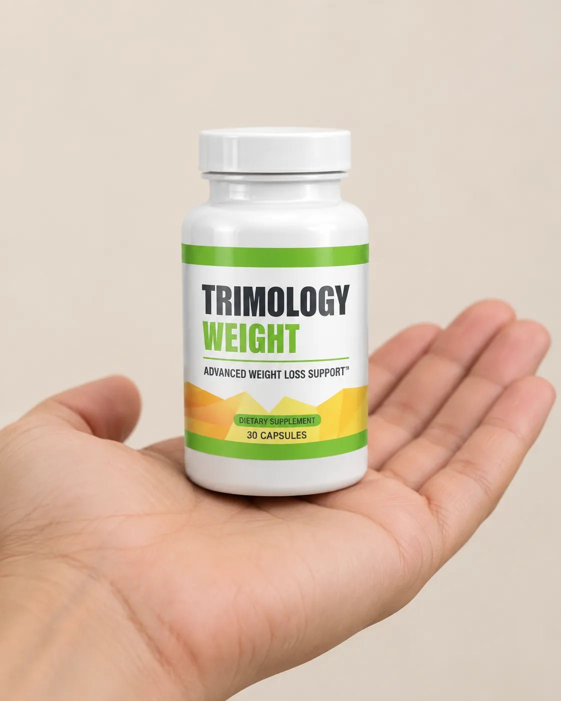 Trimology — Verpackung in der Hand