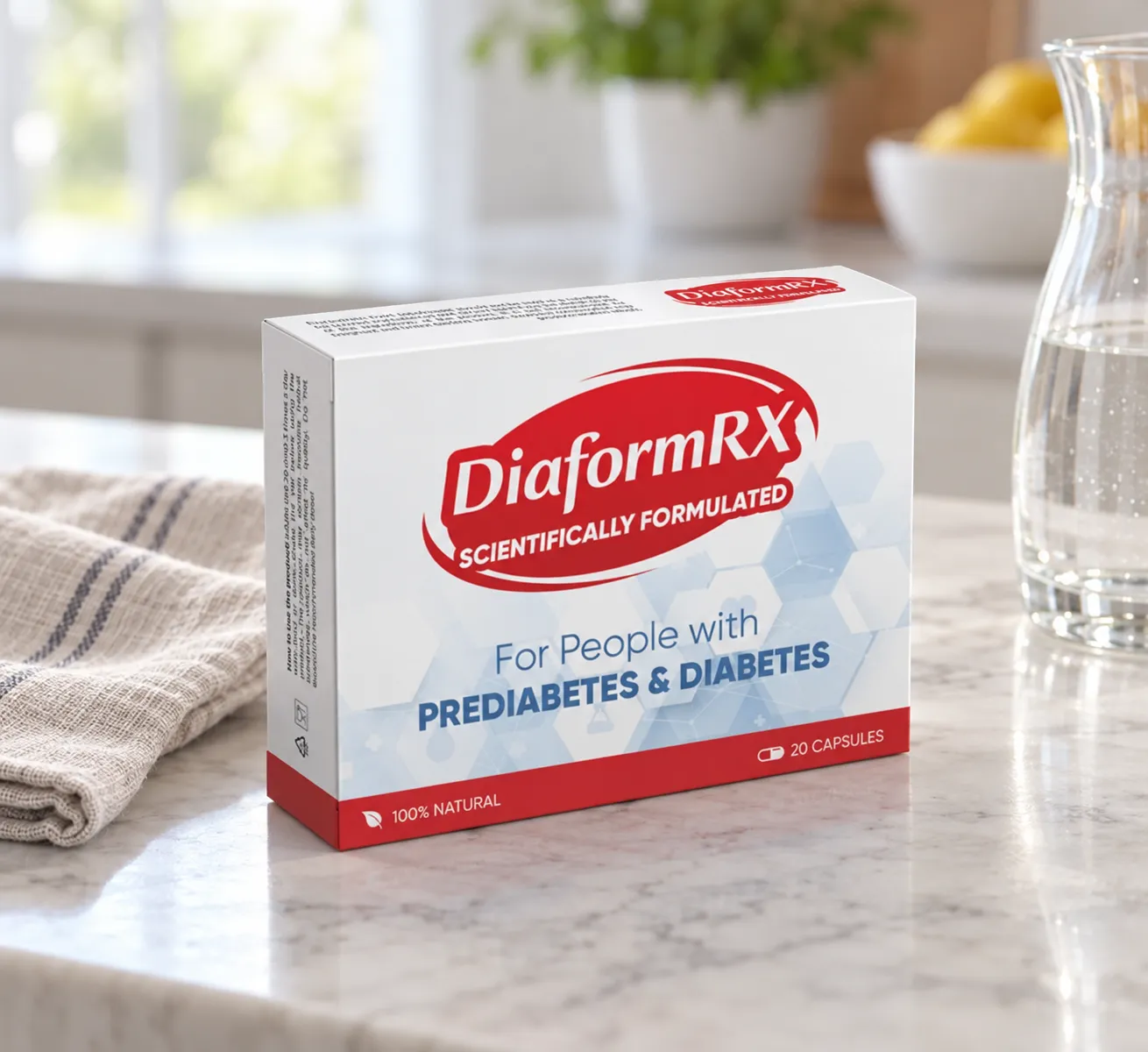 DiaformRX — Verpackung im Alltag
