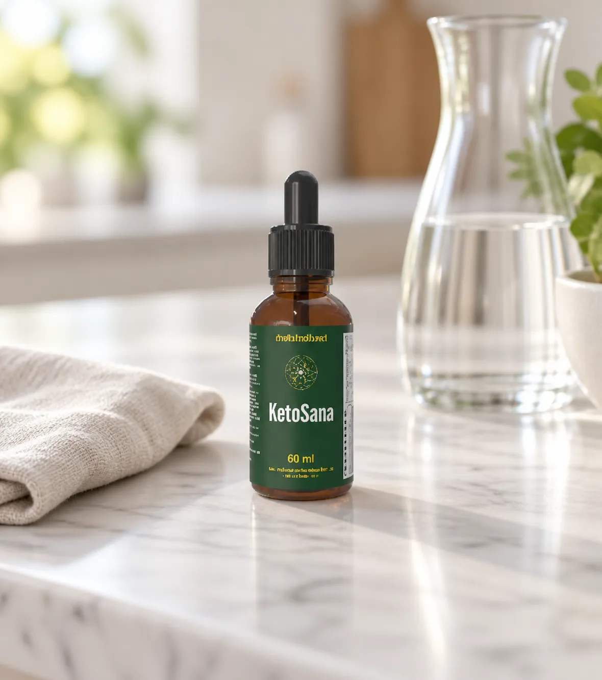 KetoSana — Verpackung im Alltag