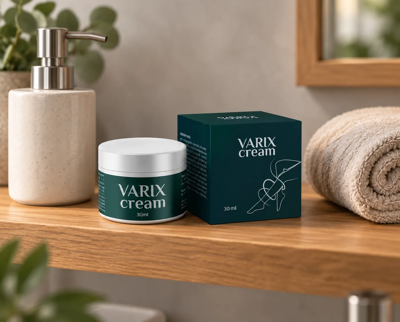 Varix cream — Verpackung im Alltag