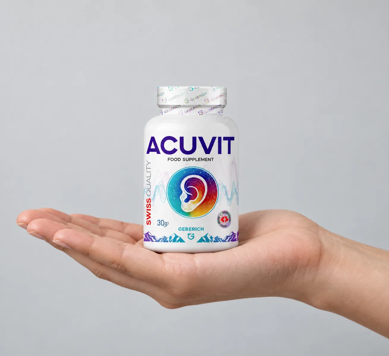 ACUVIT — Verpackung in der Hand