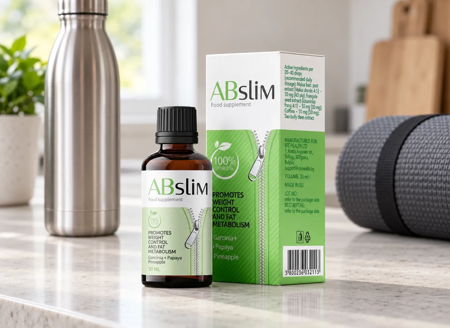 ABSlim — Verpackung im Alltag