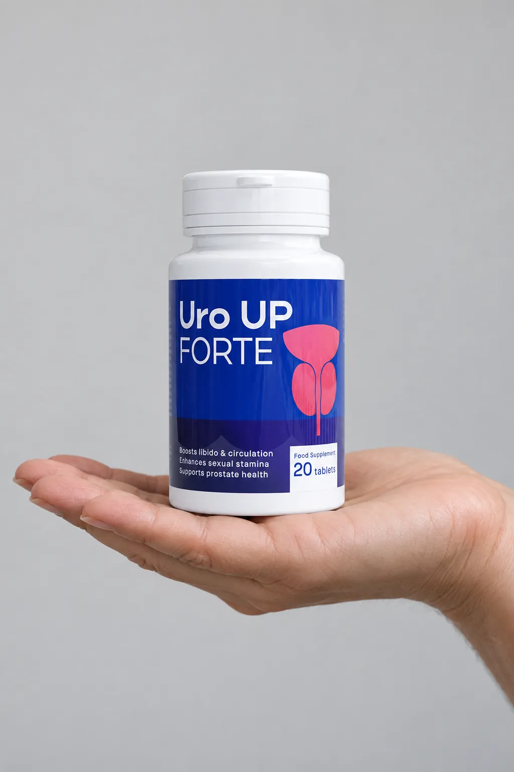 Uro UP Forte — Verpackung in der Hand