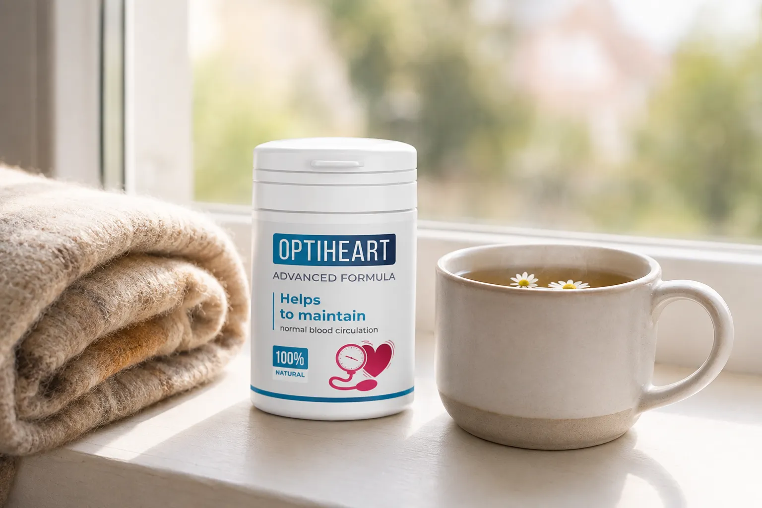 Optiheart — Verpackung im Alltag
