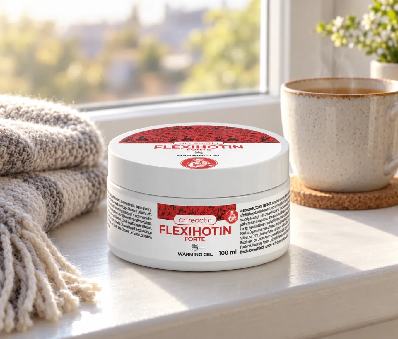 Flexihotin Forte — Verpackung im Alltag
