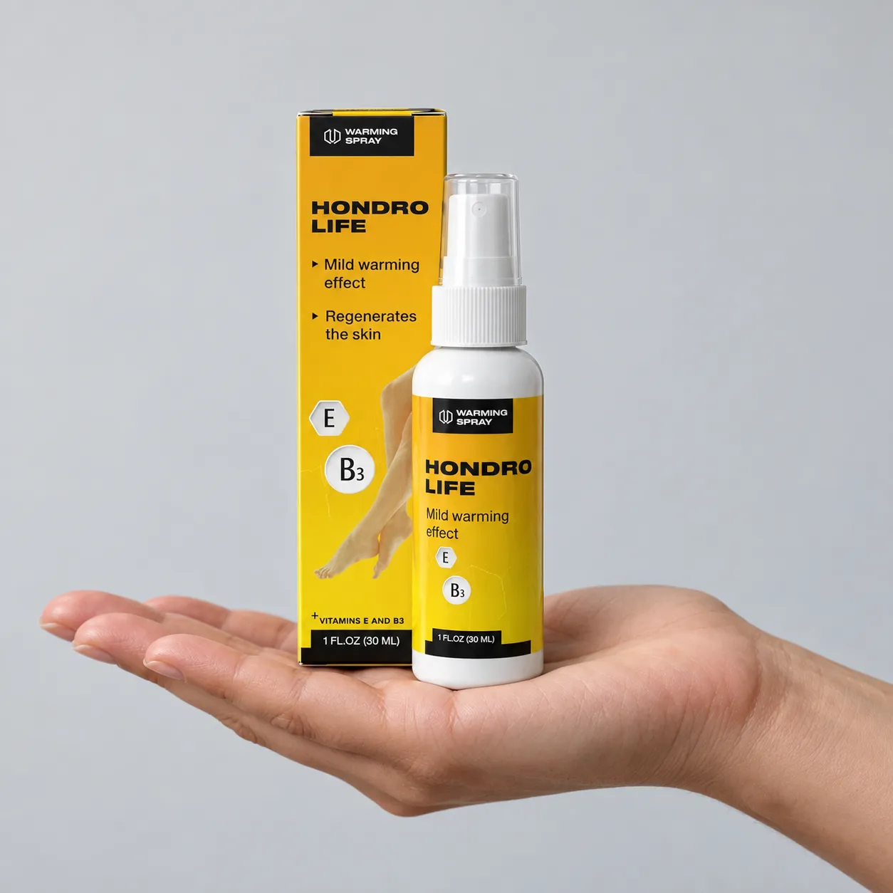 HONDROLIFE — Verpackung in der Hand